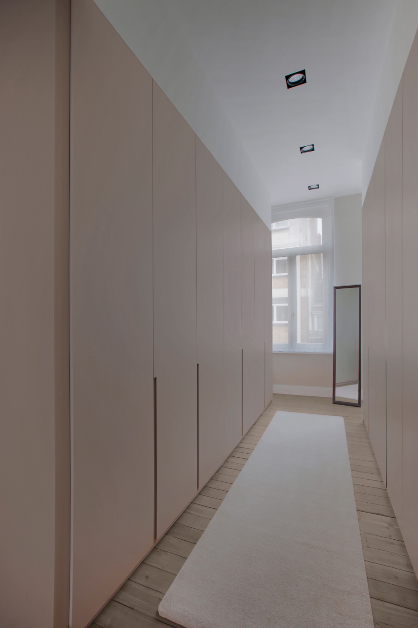 Churchill dressing corridor